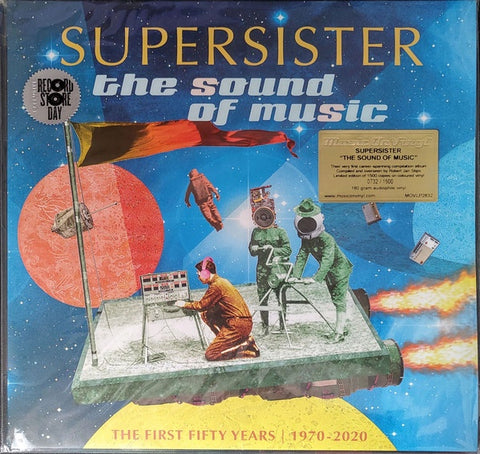 Supersister – The Sound Of Music - The First Fifty Years 1970-2020 - New 2 LP Record Store Day 2021 Music On Vinyl Europe Import RSD 180 gram Clear & Yellow Vinyl - Prog Rock