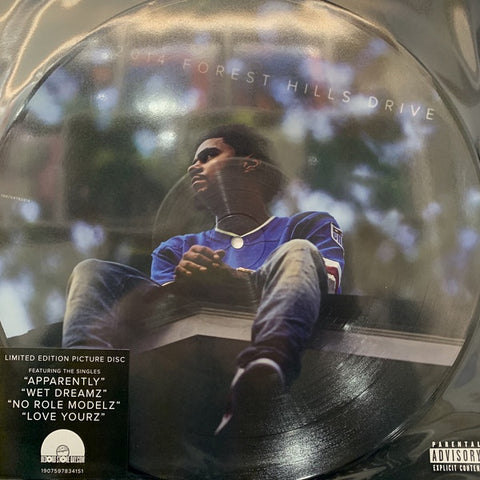 J. Cole - 2014 Forest Hills Drive - New Ep Record Store Day 2019 CBS Black Friday USA RSD Picture Disc Vinyl - Rap / Hip Hop