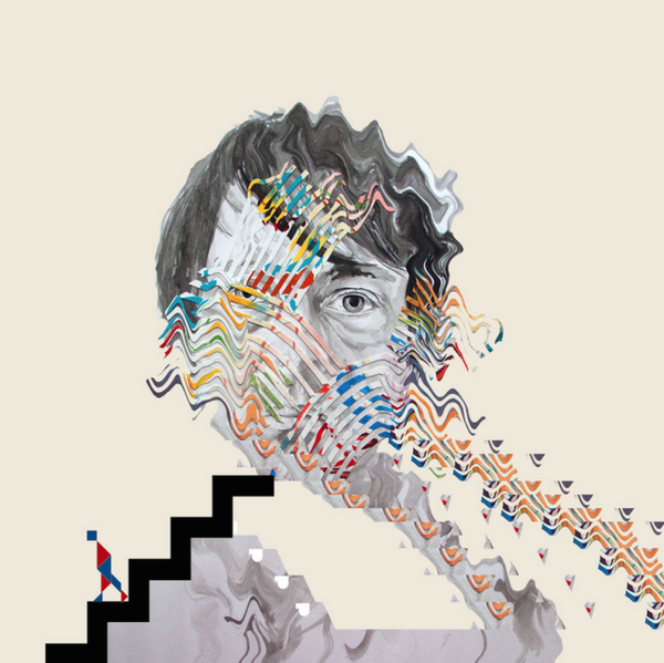 Animal Collective ‎– Painting With - VG+ LP Record 2016 Domino USA 180 gram Vinyl, Sticker Sheet & Slipmat (Panda Bear Cover) - Indie Rock / Experimental / Leftfield - Shuga Records