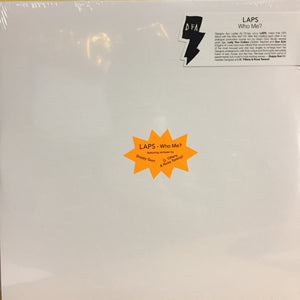 LAPS (Ladies As Pimps) - Who Me? - New Vinyl EP 2019 DFA Records Pressing - Electronic / Dub / Minimal