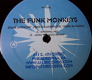 The Funk Monkeys ‎– The Funk Monkeys - New 12" Single 2005 Sixeleven USA Vinyl - Chicago House