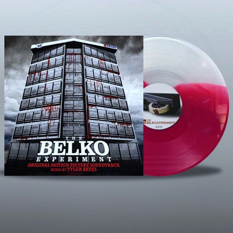 Various / Tyler Bates - The Belko Experiment (Original Motion Picture) - New Vinyl Record 2017 Lakeshoe Pressing on 'Clear Vinyl Dripped in Blood' with Poster and Liner Notes - Soundtrack