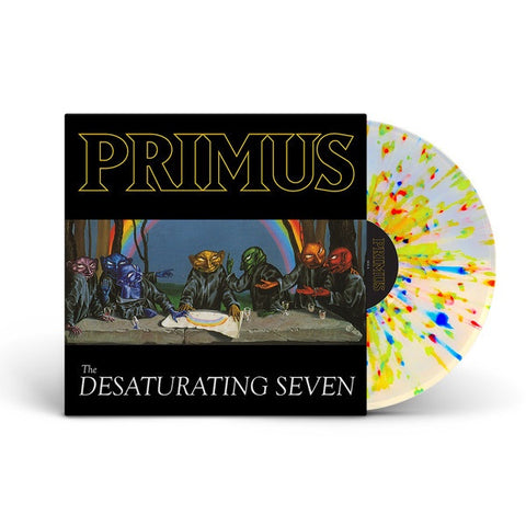 Primus ‎– The Desaturating Seven - New LP Record 2017 ATO USA Rainbow Splatter Vinyl & Download - Alternative Rock / Prog Rock / Funk Metal