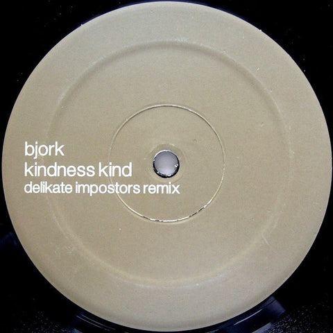 Bjork / Björk ‎– Kindness Kind (Delikate Impostors Mix) - VG+ 12" Single Canada Import 2003 - Progressive House