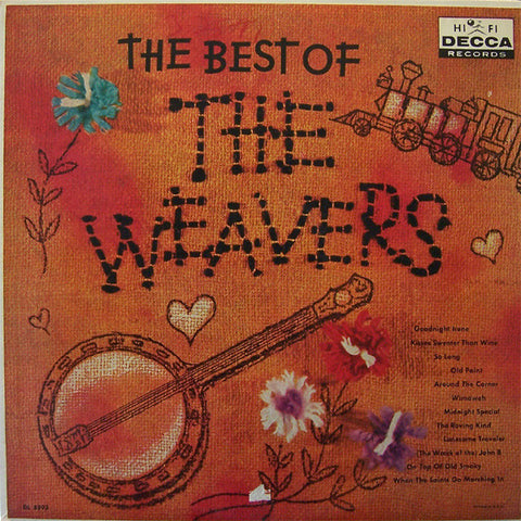 The Weavers ‎– The Best Of The Weavers VG 1959 Decca Mono Compilation LP USA - Folk
