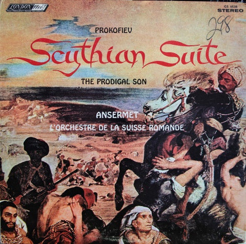 Ansermet - L'Orchestre De La Suisse Romande ‎– Prokofiev - Scythian Suite / The Prodigal Son - New Lp Record 1967 London ffrr Original Vinyl - Classical