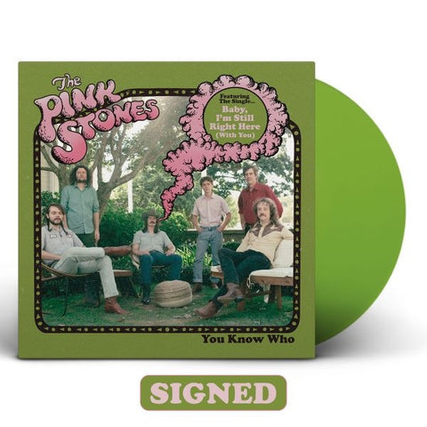 The Pink Stones – You Know Who - New LP Record 2023 Normaltown Sticky Icky Vinyl & Signed Cover - Rock and Roll / Country Rock