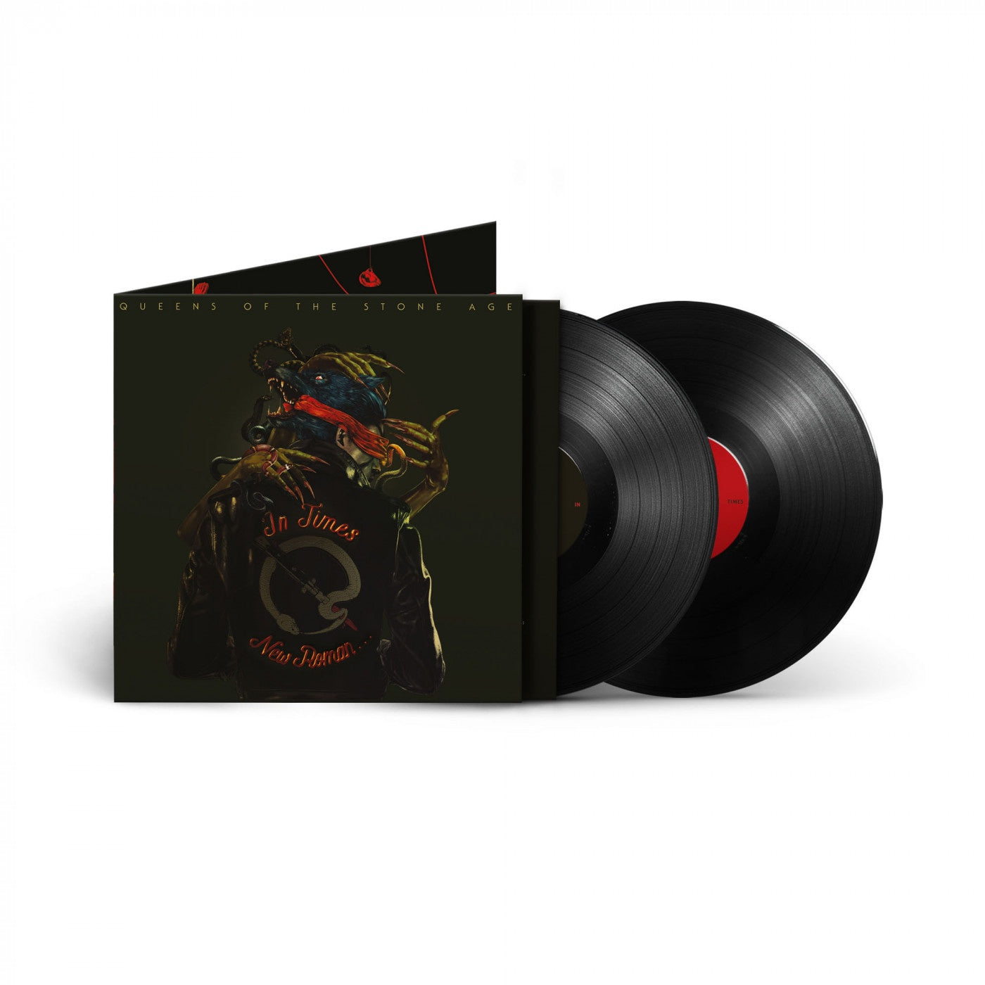 Queens Of The Stone Age - In Times New Roman... - Mint- 2 LP Record 2023 Matador Black Vinyl - Alternative / Stoner Rock - Shuga Records