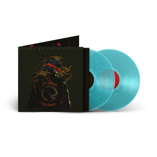 Queens Of The Stone Age – In Times New Roman... - New 2 LP Record 2023 Matador Blue Translucent Vinyl - Alternative / Stoner Rock