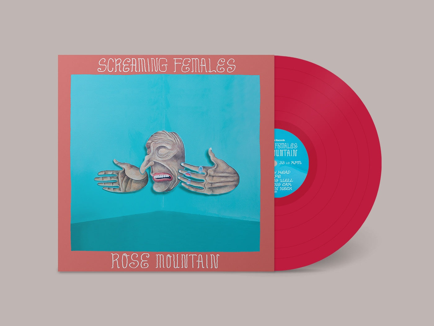 Screaming Females - Rose Mountain (2015) - New LP Record 2023 Don Giovanni Red Rose Vinyl - Indie Rock / Punk - Shuga Records