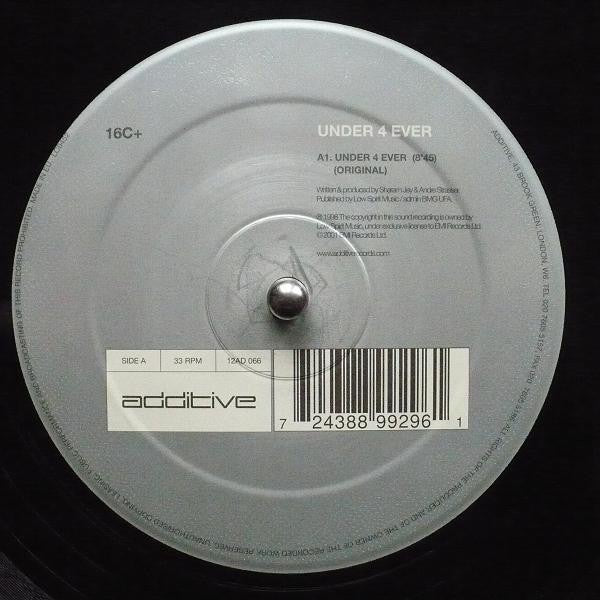 16C+ ‎- Under 4 Ever - VG+ 12" Single 2001 UK - Progressive House