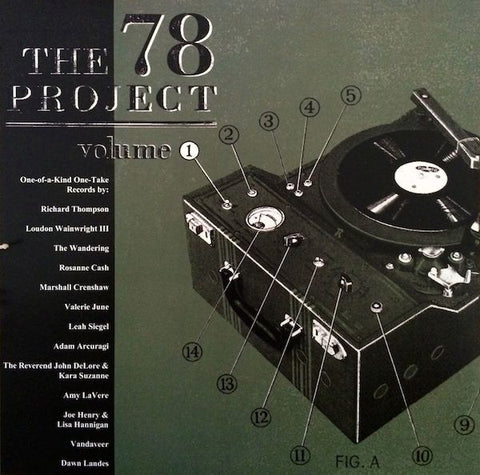 Various ‎– The 78 Project: Volume 1 - New LP Record 2014 USA Vinyl & Download - Soundtrack