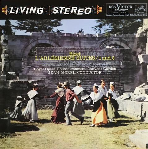 Jean Morel & Orchestra Of The Royal Opera House, Covent Garden - Bizet ‎– L'Arlésienne Suites 1 And 2 /Chabrier - España Rapsodie / Marche Joyeuse (1959) - New LP Record 2017 RCA Living Stereo/Analogue Productions USA 200 gram Vinyl - Classical