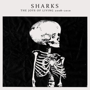 Sharks – The Joys Of Living 2008-2010 - Mint- Lp Record 2011 Rise USA White Vinyl & Insert - Alternative Rock / Punk - Shuga Records