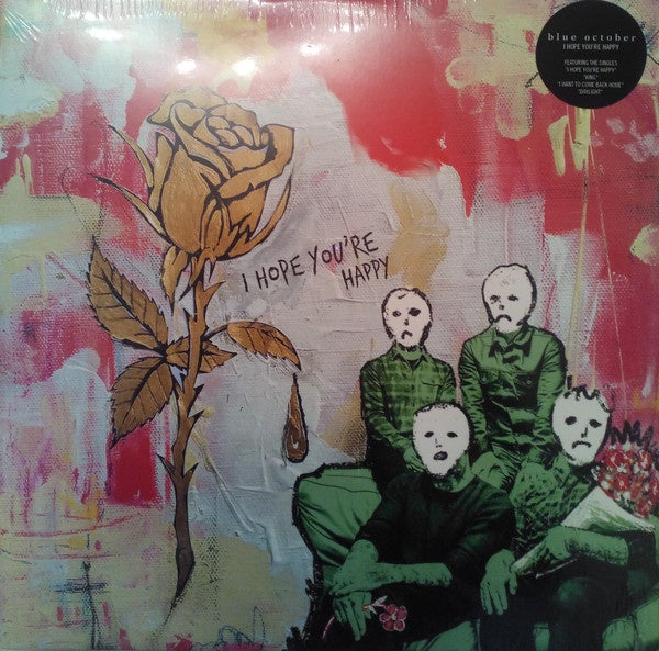 Blue October – I Hope You're Happy - New 2 LP Record 2018 Up/Down USA Vinyl - Alternative Rock - Shuga Records