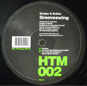 Scoper & Bubba – Grooveswing - New 12" Single 2005 Hip Therapy Music USA Vinyl - House / Tech House / Electro
