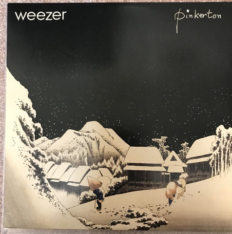 Weezer ‎– Pinkerton (1996) - Mint- LP Record 2018 Geffen Snowy White Marbled Vinyl - Alternative Rock