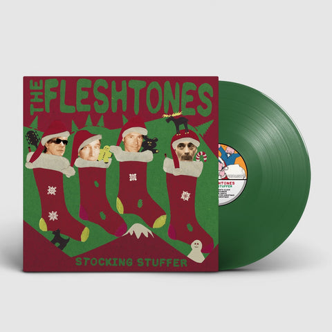The Fleshtones - Stocking Stuffer (2008) - New LP Record Store Day Black Friday 2023 Yep Roc RSD Green Vinyl - Garage Rock / Holiday