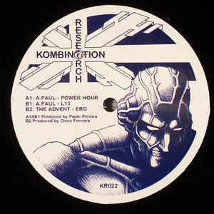 A.Paul & The Advent - Power Hour - Mint- 12" Single (UK Import) 2006 - Techno