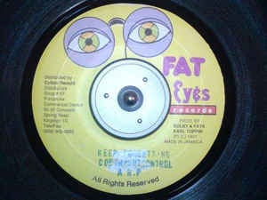 A.R.P. ‎– I Keep Forgetting VG+ - 7" Single 45RPM 1997 Fat Eyes Jamaica - Reggae/Dancehall