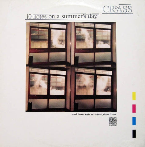 Crass ‎– 10 Notes On A Summer's Day (1986) - New 12" Single Record 2019 Remastered Reissue - Punk / Electronic