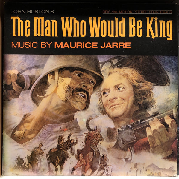 Maurice Jarre – The Man Who Would Be KIng (Original Motion Picture) - Mint- LP Record 1975 Capitil Spain Import Vinyl - Soundtrack - Shuga Records