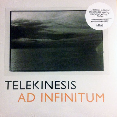 Telekinesis – Ad Infinitum - New LP Record 2015 Merge Limited Edition White Vinyl - Pop / Rock