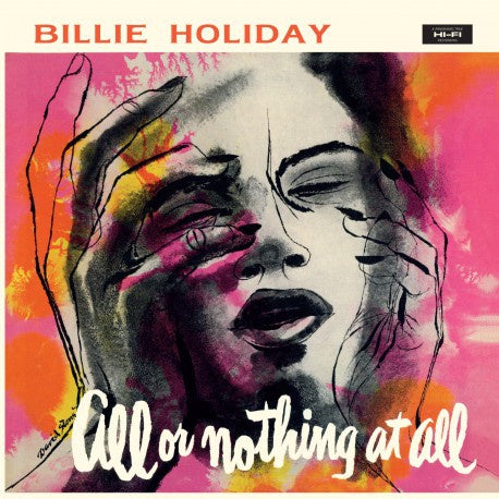 Billie Holiday ‎– All Or Nothing At All (1958) - New Lp Record 2018 WaxTime Europe Europe Import Yellow 180 gram Vinyl - Jazz