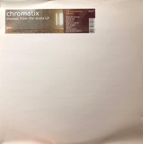 Chromatix ‎– Themes From The Score - New 4 LP Record 2000 Ultra Violet UK Vinyl - Electronic / Drum n Bass