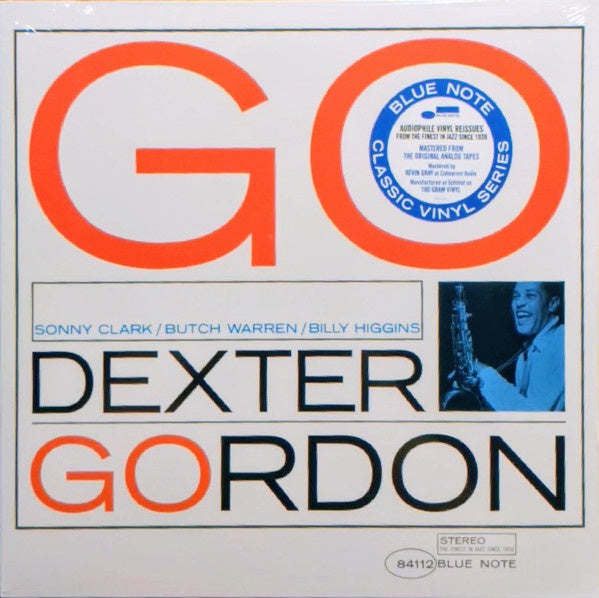 Dexter Gordon ‎– Go! (1962) - New LP Record 2021 Blue Note Europe Import 180 gram Vinyl - Jazz / Hard Bop - Shuga Records