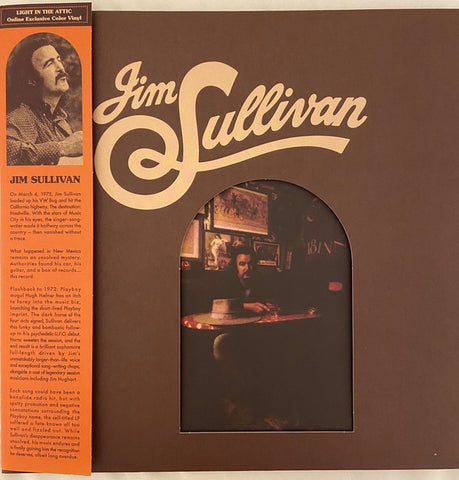 Jim Sullivan ‎– Jim Sullivan (1972) - New LP Record 2019 Light In The Attic Orange Swirl Vinyl - Folk Rock