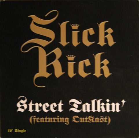 Slick Rick ‎– Street Talkin' / I Own America - VG+ 12" Single 1999 USA - Hip Hop