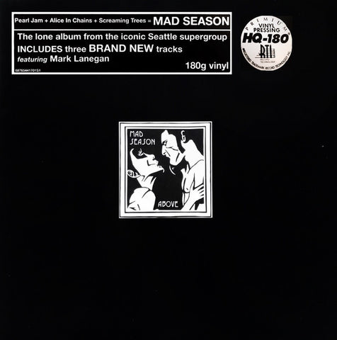 Mad Season ‎– Above (1995) - New 2 LP Record 2013 CBS/Monkeywrench Vinyl - Alternative Rock / Blues Rock