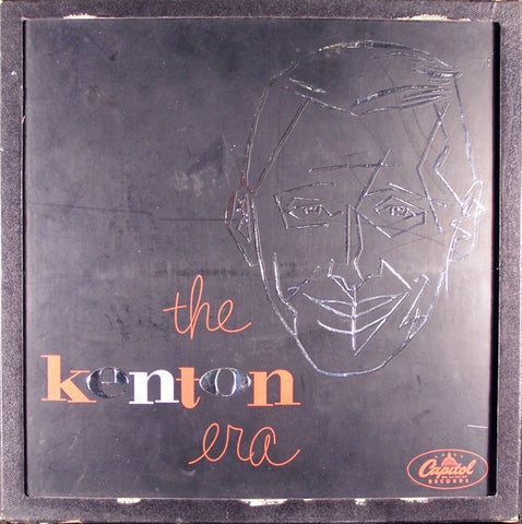 Stan Kenton ‎– The Kenton Era - VG- (Low grade) 4 Lp Record Set 1955 Mono USA Original Vinyl & Book - Jazz / Big Band