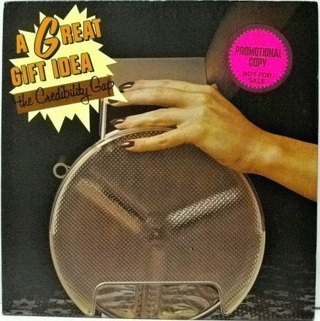 The Credibility Gap ‎– A Great Gift Idea - VG+ Lp Record 1974 Reprise USA Promo Vinyl - Comedy / Parody / Soul