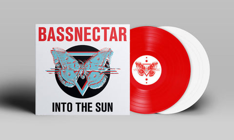 Bassnectar - Into the Sun - New 2 Lp Record 2015 USA on Red & White Vinyl & Download - Dubstep / Drum & Bass / EDM