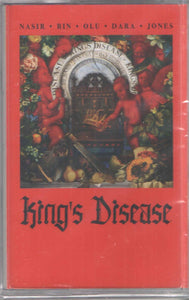 Nas ‎– King's Disease - New Cassette 2020 Mass Appeal USA Red Tape - Hip Hop