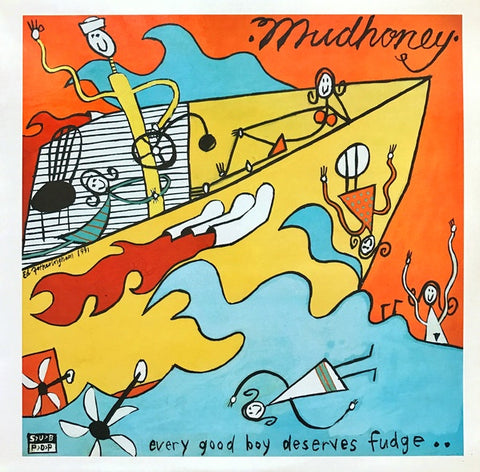 Mudhoney ‎– Every Good Boy Deserves Fudge - New LP Record Sub Pop USA Vinyl -  Alternative Rock / Grunge