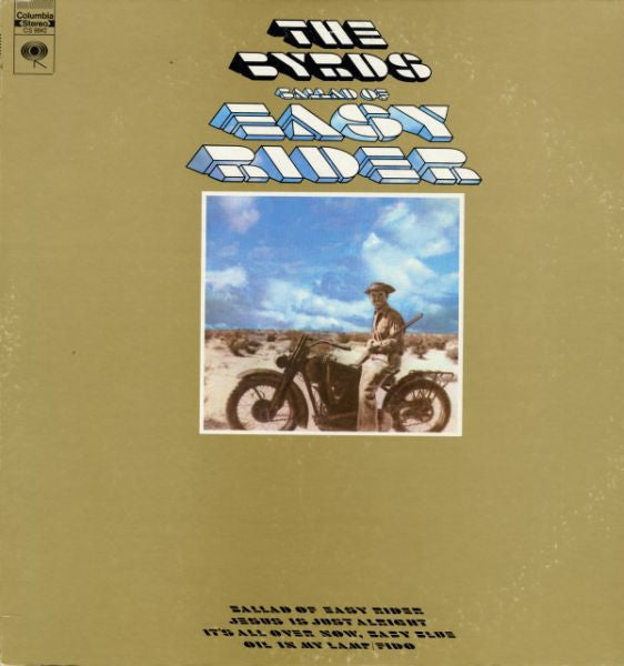 The Byrds ‎– Ballad Of Easy Rider (1969) - VG Lp Record 1971 CBS USA Vinyl - Classic Rock / Country Rock - Shuga Records
