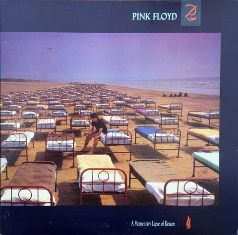 Pink Floyd ‎– A Momentary Lapse Of Reason - VG+ Lp Record 1987 USA (1st Press / No Black-Borders on cover) Original Vinyl - Rock / Prog Rock