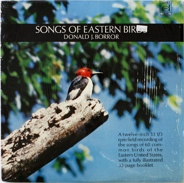 Donald J. Borror ‎– Songs Of Eastern Birds Mint- LP Record 1970 Dover USA Vinyl & Book - Field Recordings / Non-Music