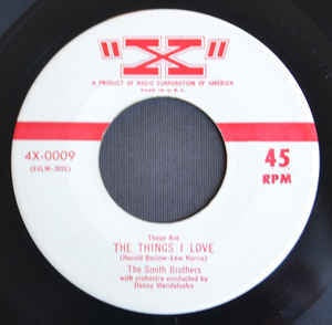 The Smith Brothers- These Are The Things I Love / Echo Bonita- VG 7" Single 45RPM- 1954 X USA- Jazz/Pop