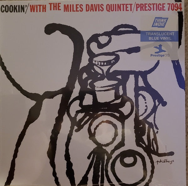 The Miles Davis Quintet ‎– Cookin' With The Miles Davis Quintet (1957) - New LP Record 2020 Prestige USA Translucent Blue Vinyl - Jazz / Hard Bop - Shuga Records