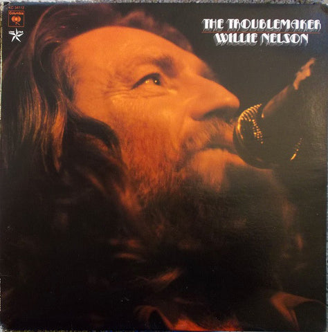 Willie Nelson ‎– The Troublemaker - VG+ 1976 Stereo USA Original Press - Country