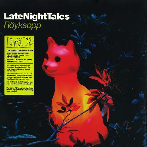 Röyksopp ‎– LateNightTales - New 2 LP Record LateNightTales UK Import 180 gram Vinyl & Download - Electronic / Jazz / Soul