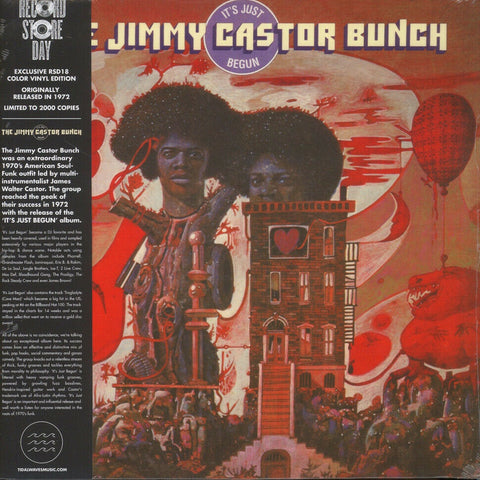 The Jimmy Castor Bunch - It’s Just Begun (1972) - New Lp Record Store Day 2018 Tidal Waves RSD Europe Import Colored Vinyl - Funk / Soul