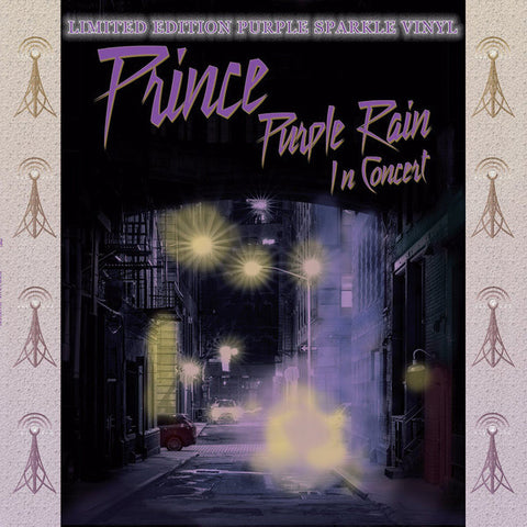 Prince ‎– Purple Rain In Concert (1985-90) - New Lp Record 2016 Europe Import on Purple Sparkle - Rock / Funk / Purple
