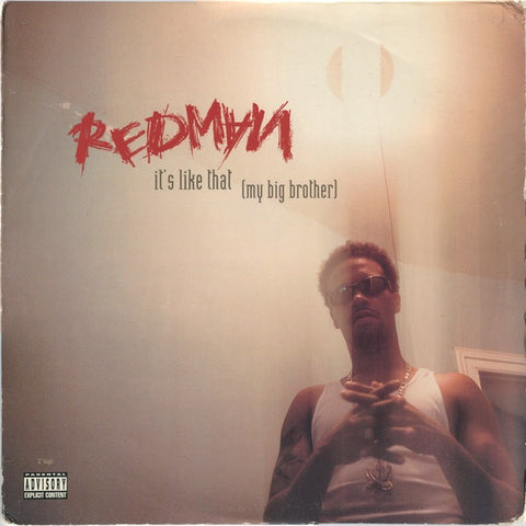 Redman ‎– It's Like That (My Big Brother) - VG+ 12" Single 1996 USA - Hip Hop