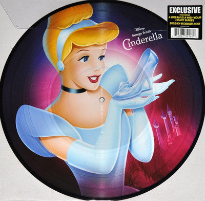 Various ‎– Songs from Cinderella - New LP Record 2015 Disney 180 Gram Picture Disc Vinyl - Soundtracks