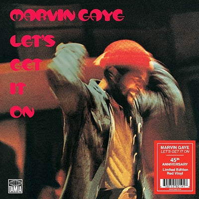 Marvin Gaye - Let's Get It On (45th Anniversary) - New Vinyl Lp 2018 Motwon 'RSD First' Release on 180gram Red Vinyl with Gatefold Jacket (Limited to 1000) - Funk / Soul